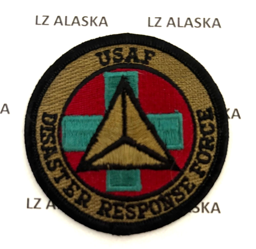 U.S. AIR FORCE DISASTER RESPONSE FORCE PATCH (AFA) VINTAGE