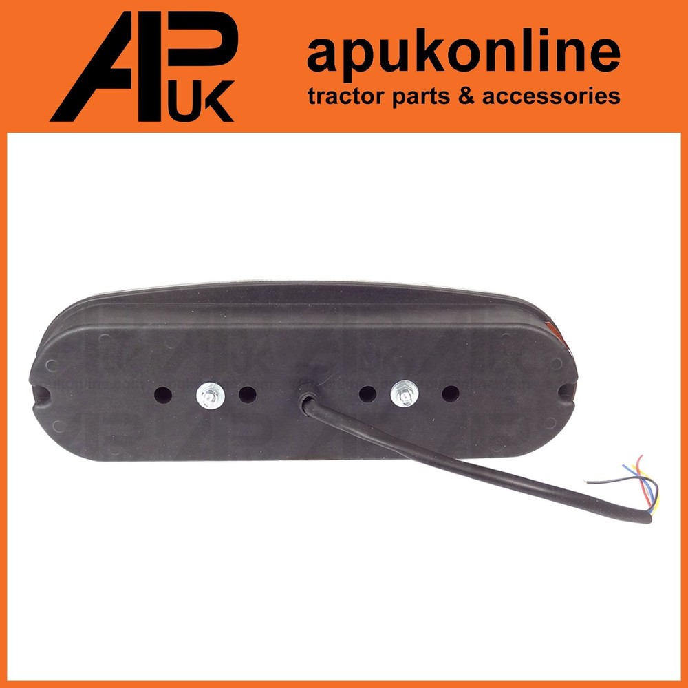 Universal 12V LED Trio Rear Side Brake Tail combination Light Lamp 4 function