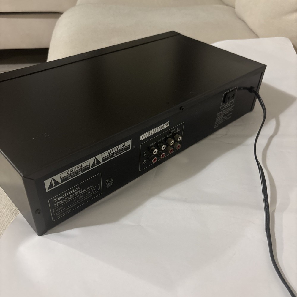 TECHNICS SH-8046 EQUALIZER Made In Japan.