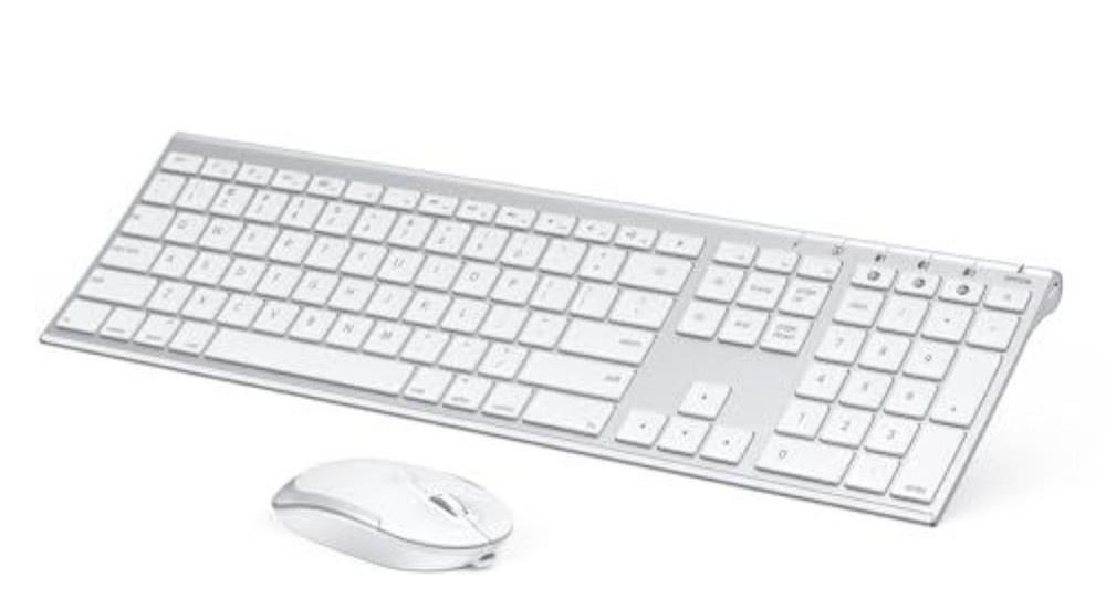 VssoPlor Premium Bluetooth Keyboard Mouse Combo for MacBook iMac iOS Devices