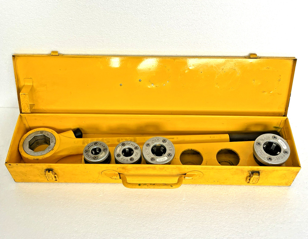 Rems Eva Hand Pipe Threading Tools Set 1/8'' - 2''