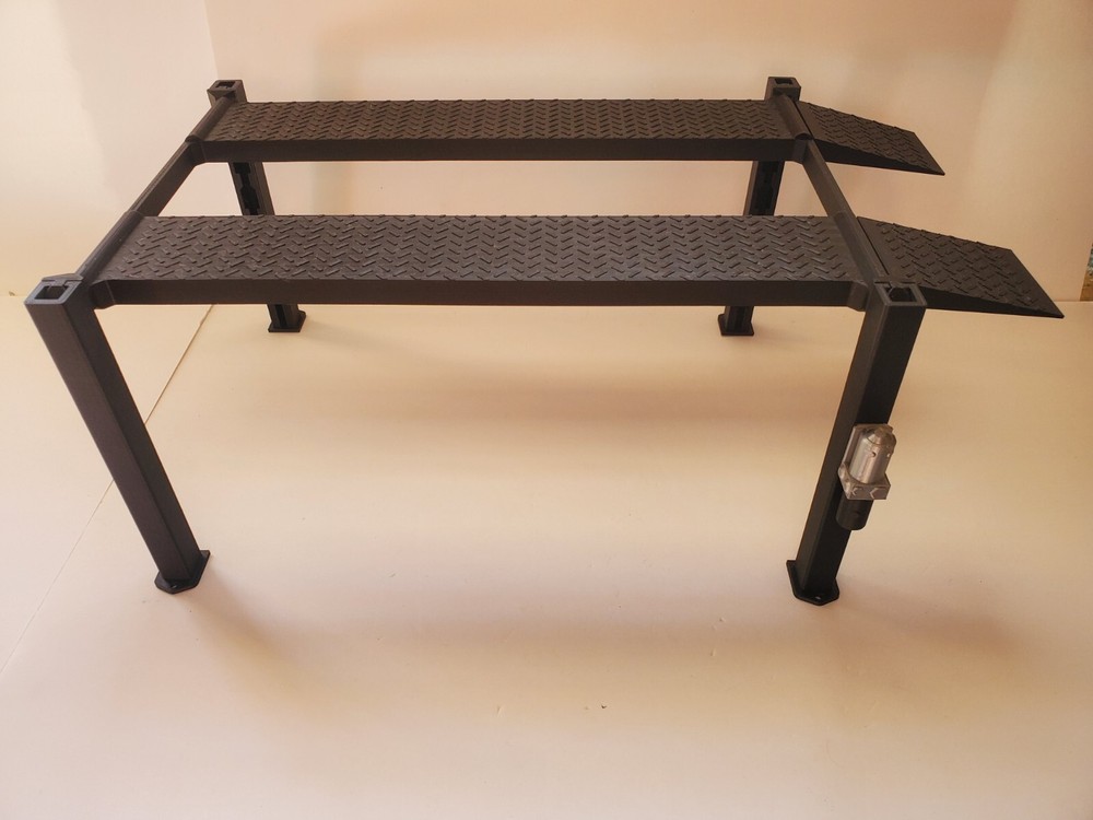 4 Post Lift For 1/10 Scale Garage Mini Display RC Double Stack Car Storage