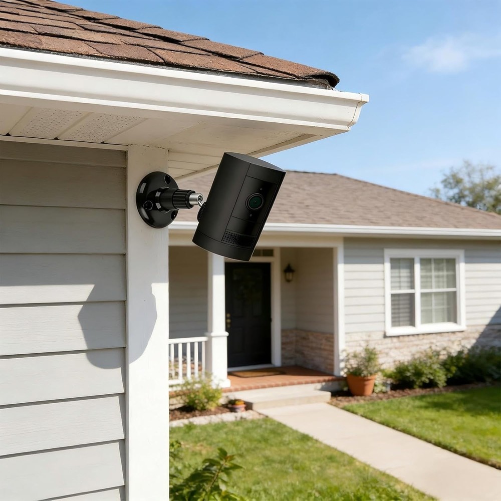 Universal Camera Mount Bracket with VHB Adhesive - Rust-Resistant, Easy Install