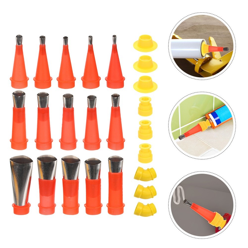 Nozzle for Caulking Tips Set Extension Replacement Finisher Tool