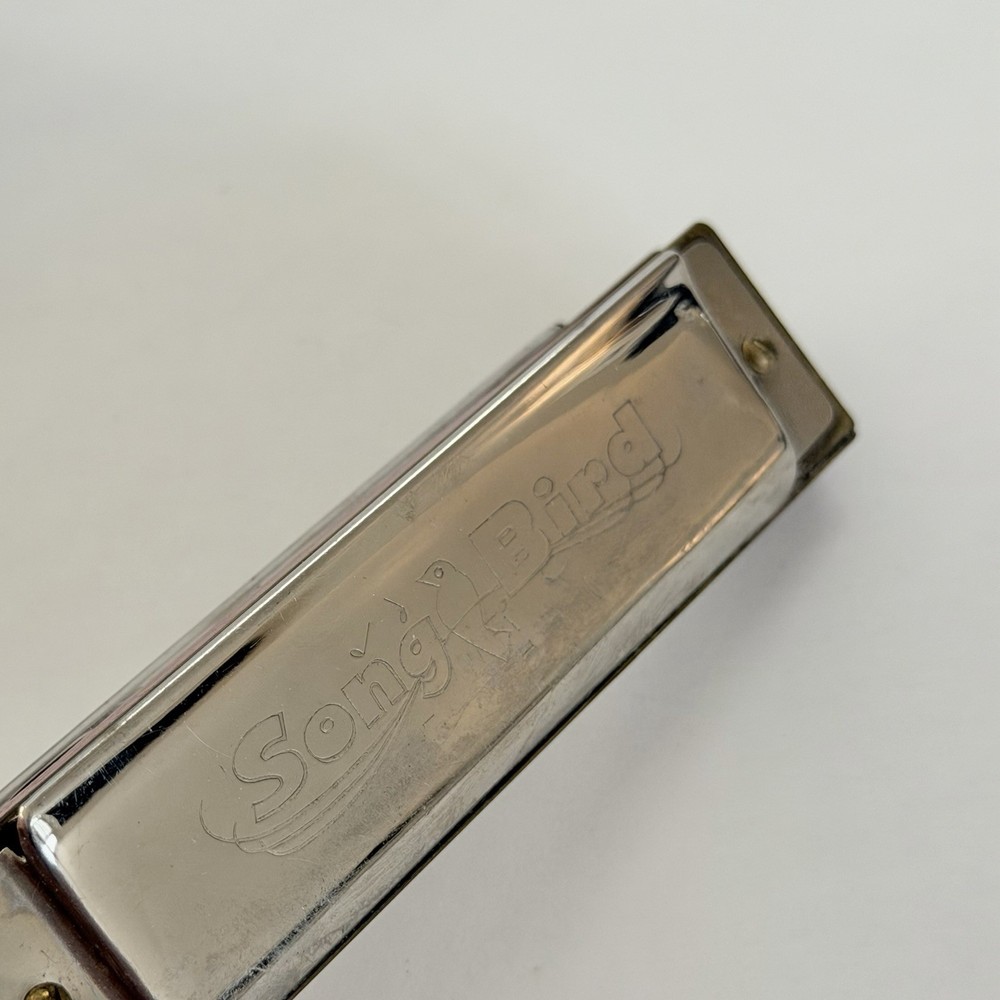 Vintage Songbird Harmonica W/ Box