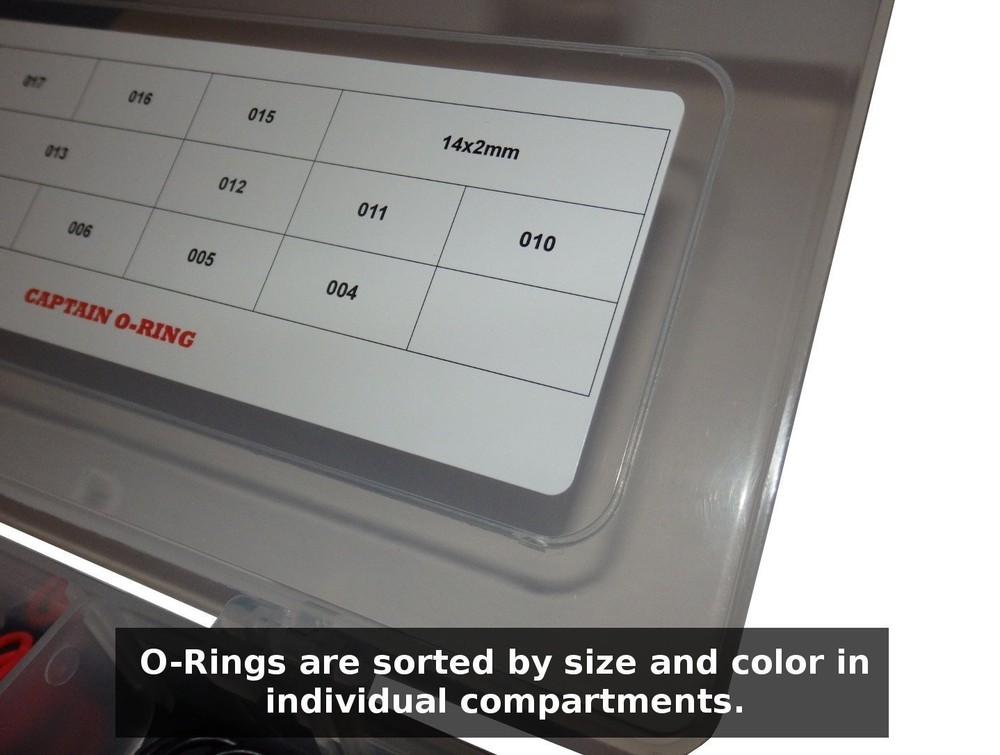 Proto Reflex - COLOR CODED 5x BOX Oring Rebuild Kit