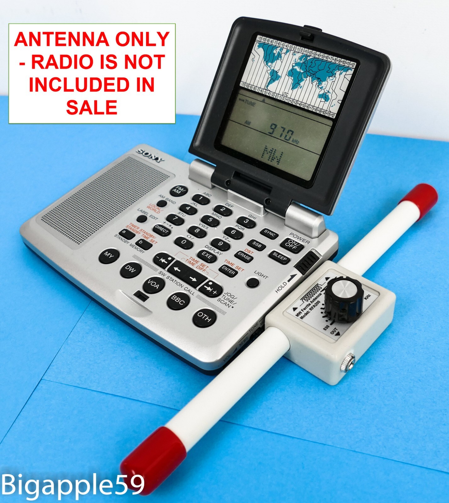 Mediumwave AM Broadcast Band Tunable Ferrite Antenna 530 - 1710 KHz *IMPROVES DX