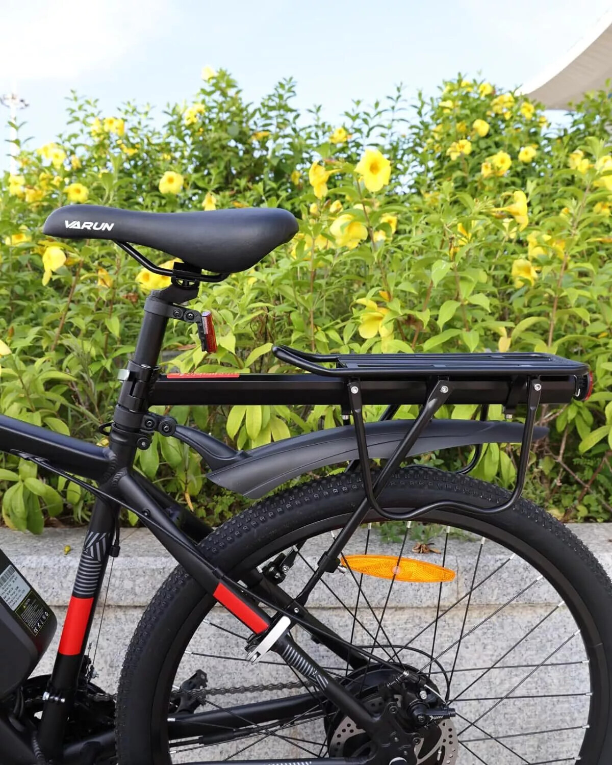 Bike Rear Cargo Rack Luggage Carrier Pannier Bicycle Alloy Fender Mountain Bike