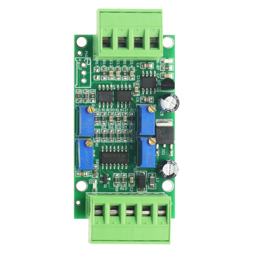 Load Cell Sensor Transmitter Amplifier Module 0-5V 0-10V 4-20mA Current...