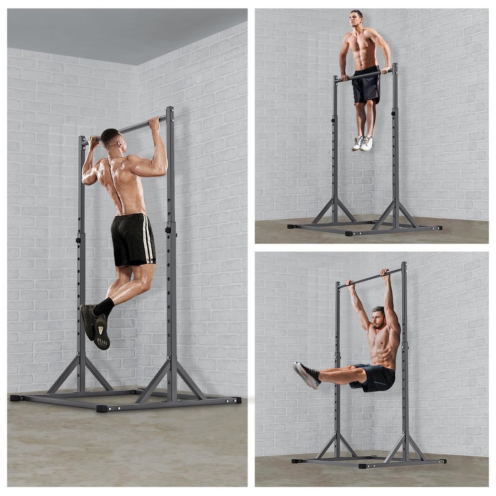 Adjustable Pull Up Station, Multifunction Pull Up Bar, Fully Welded, 500 lbs ...