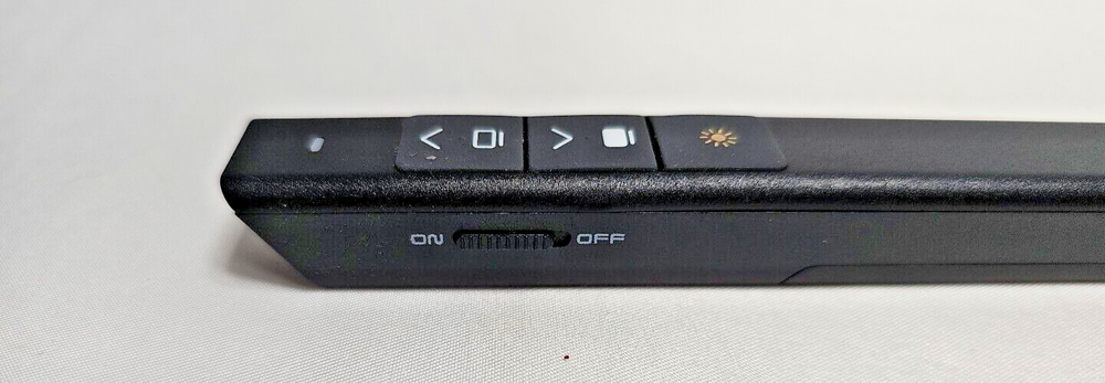 PC189a Wireless Presenter with Laser Pointer 300 FT, 2.4GHz Presentation ...