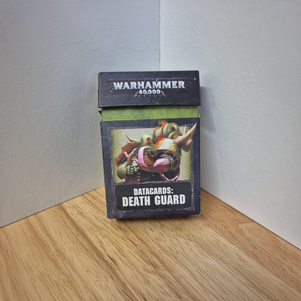 Warhammer 40k Death Guard Data Cards