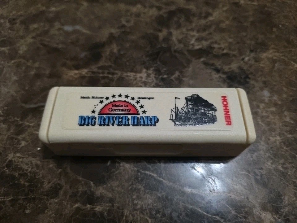 Hohner Big River Harp Harmonica With Case Made In Germany