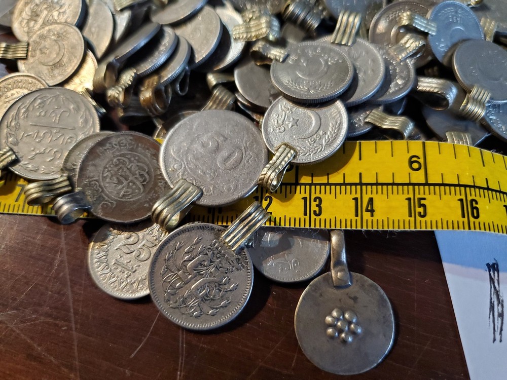 Authentic Afghan tribal coins