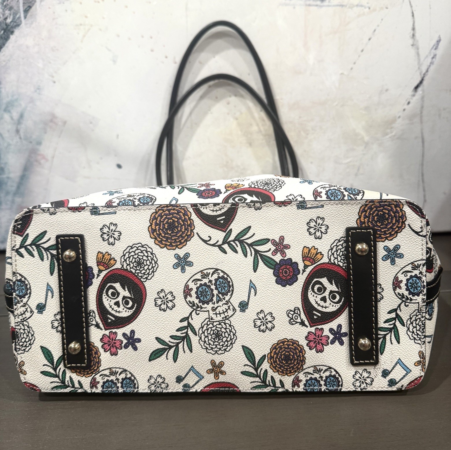 Dooney Bourke Disney Park Pixar Coco Miguel Tote Bag Excellent Condition 2022