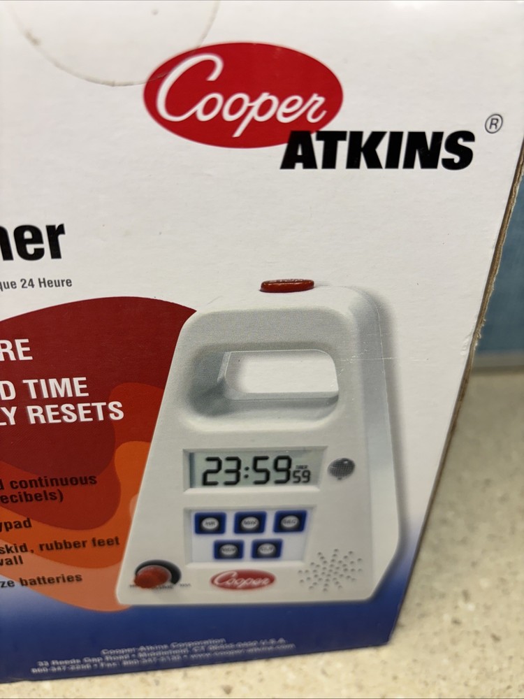 Cooper ATKINS Multi-Station Digital Timer TFS4 NEW