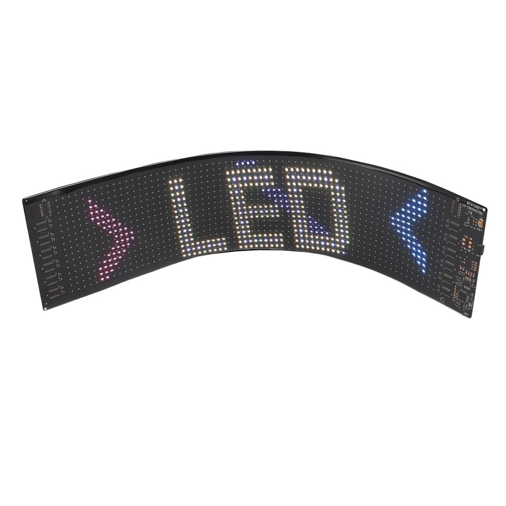 LED Car Sign Flexible LED Panel APP Control Custom Text Pattern