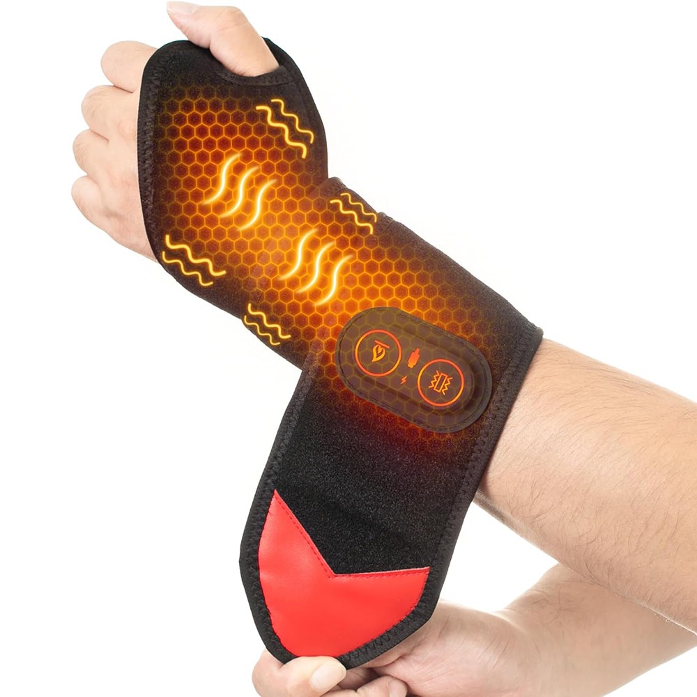 660nm&850nm Infrared Red Light Therapy Belt Wrap Pad For Wrist Joint Pain Relief