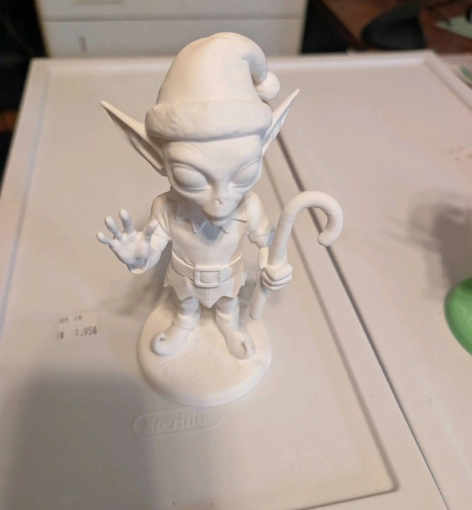 Alien Elf Figurine