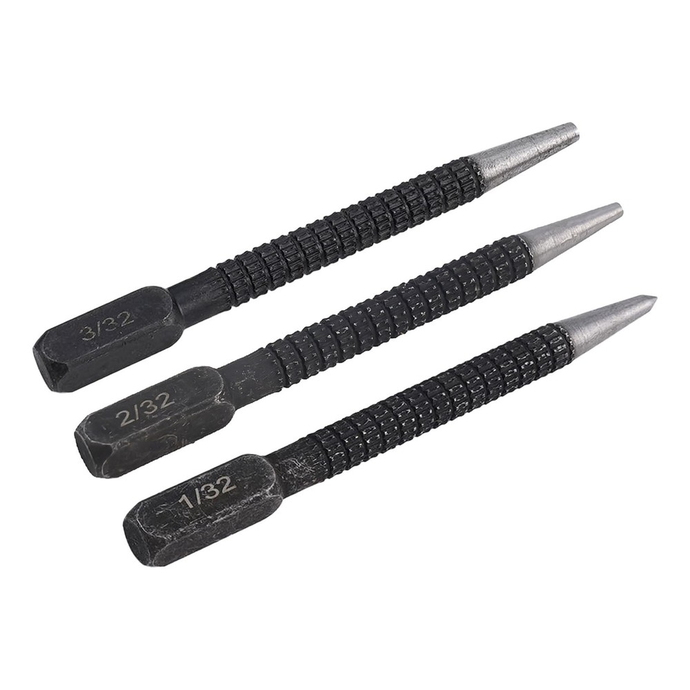 Professional Nail Punch Set with Multiple Sizes for Different Materials