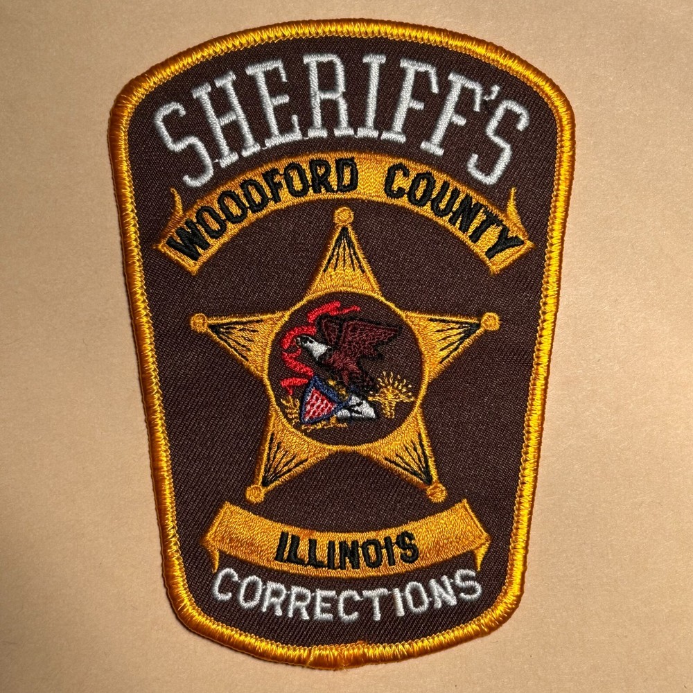 Woodford County ILLINOIS Sheriff Corrections patch