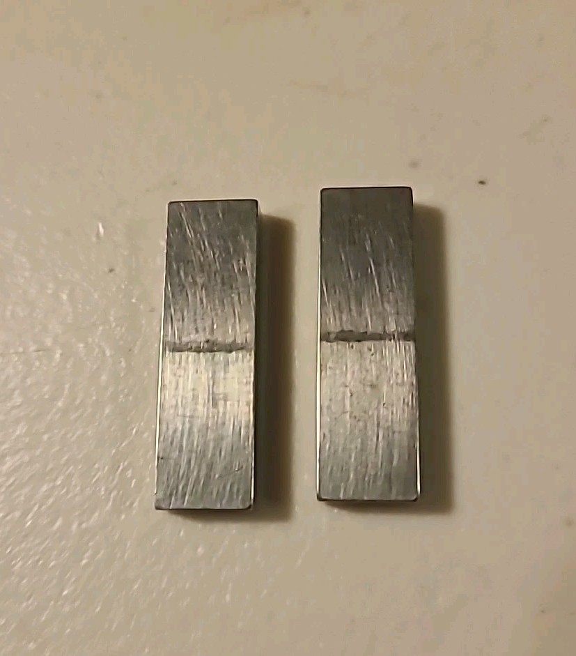 .142 .143 Rectangular Steel Gage Block. WEBBER