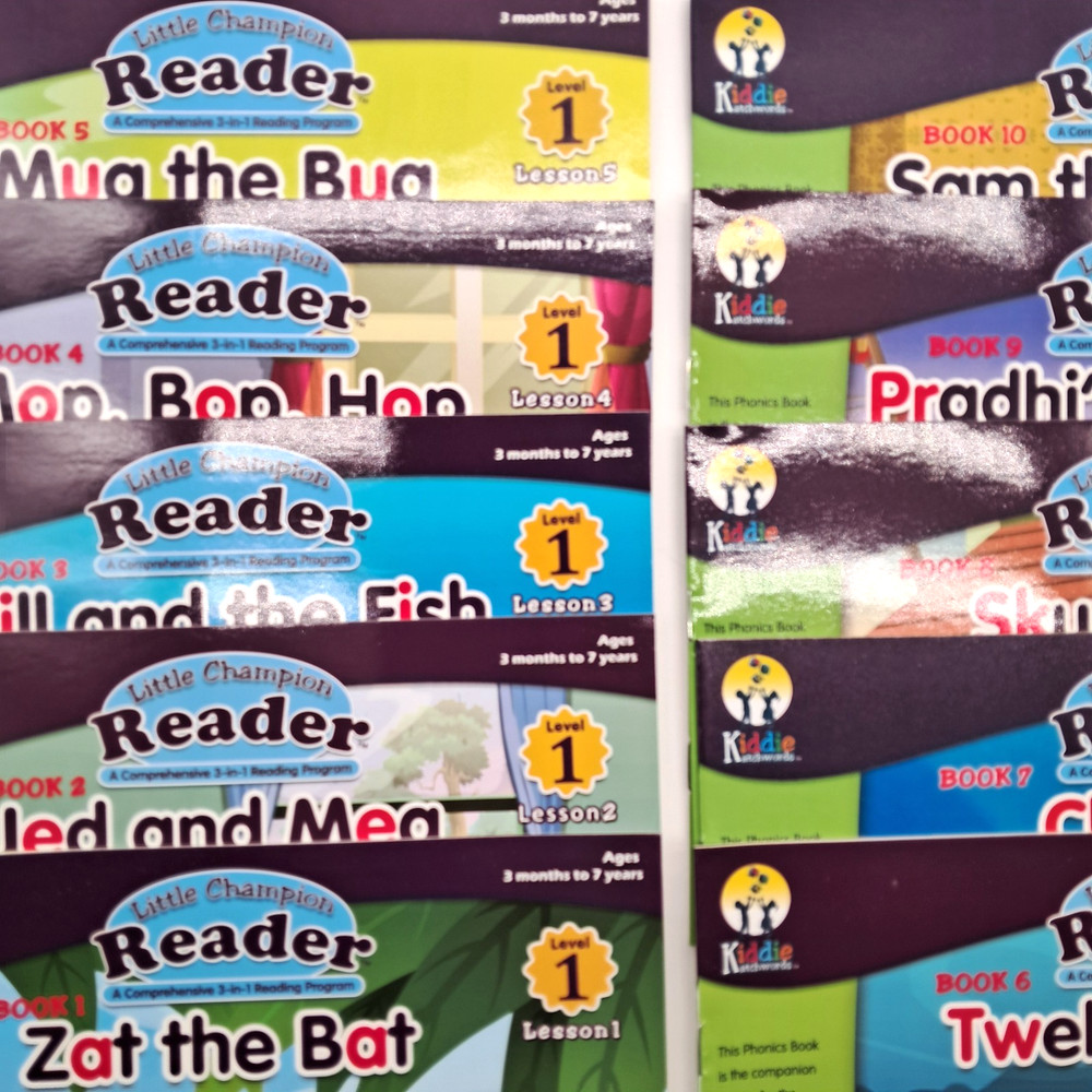 PARTIAL SET Little Champion Reader Comprehensive Reading Program Homeschool LOT
