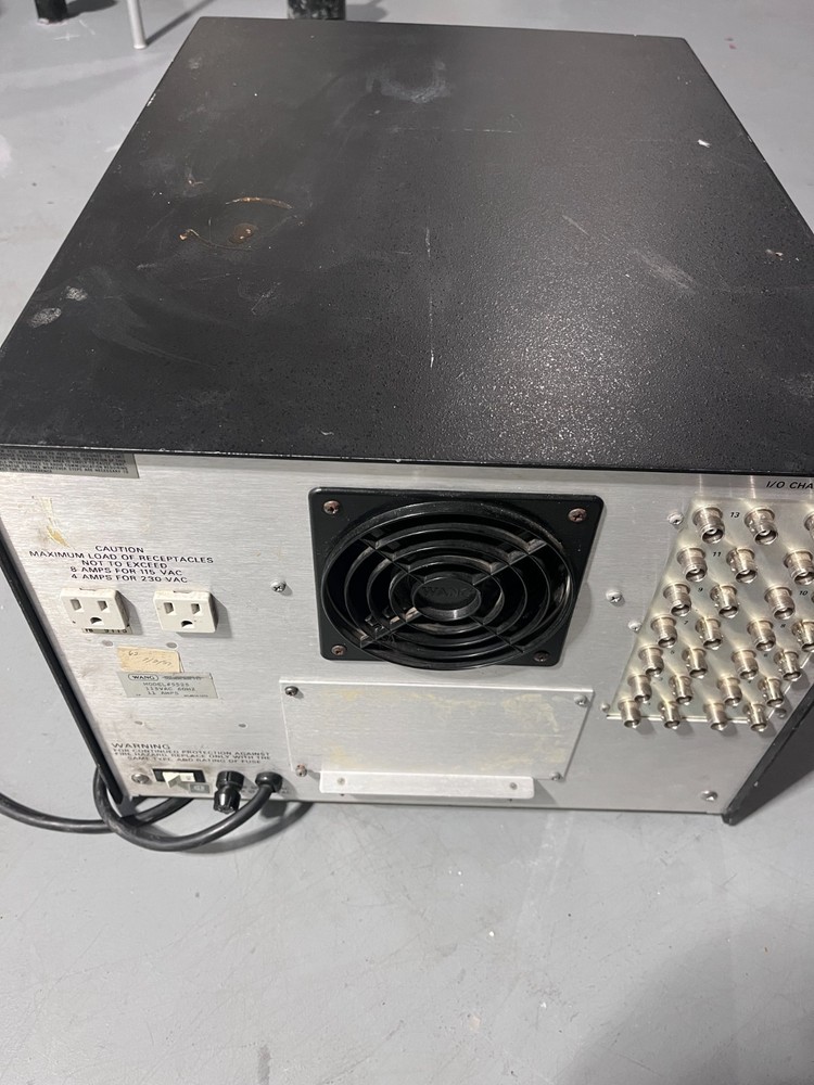 Vintage Wang 5525 Computer - 8'' floppy disk drive- Untested - Powers on