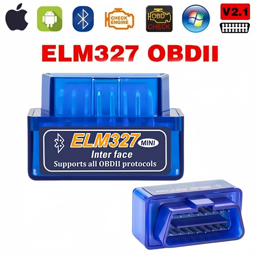 OBD2 Car Bluetooth Scanner Code Reader OBDII ELM 327 Read Tool Interface Auto US