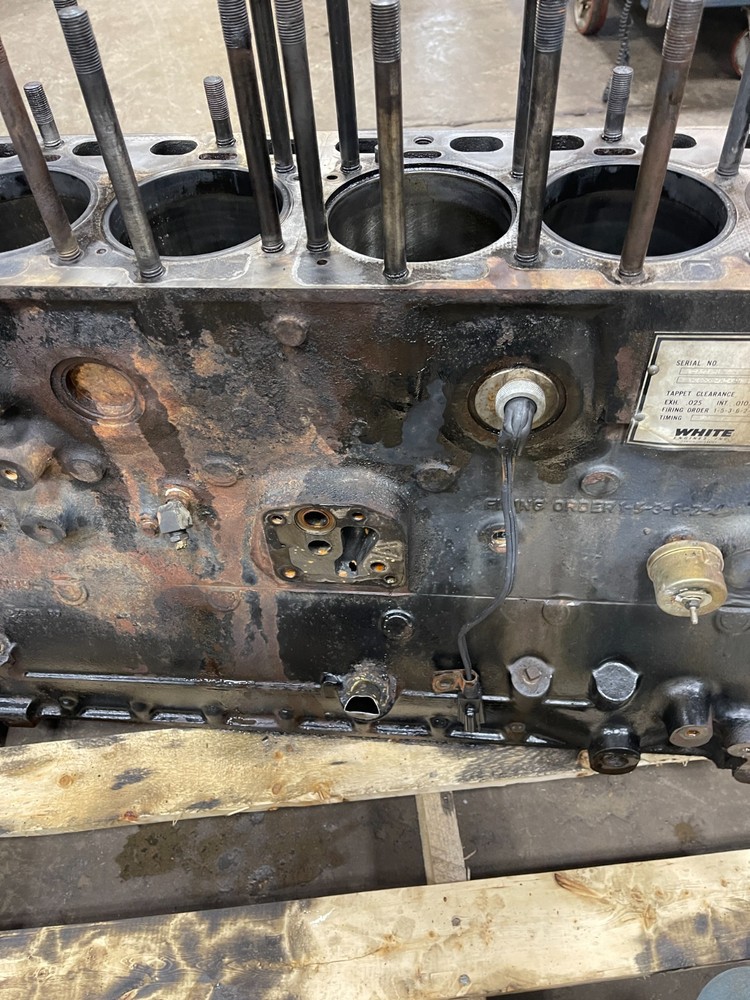 White 2-135 Tractor Engine Block