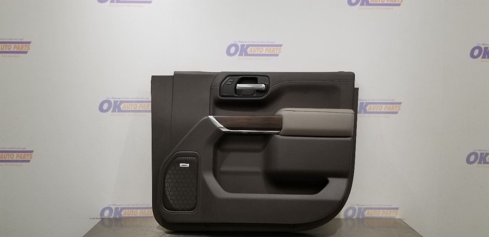 20 GMC SIERRA 1500 SLT X31 DOOR PANEL FRONT RIGHT PASSENGER GIDEON GRAY CREW CAB