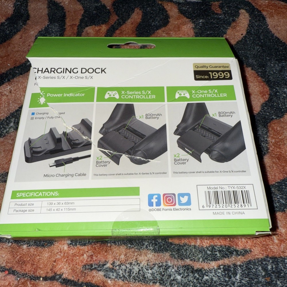 Dobe Xbox X SERIES, One S System Wireless Controller Charging Kit