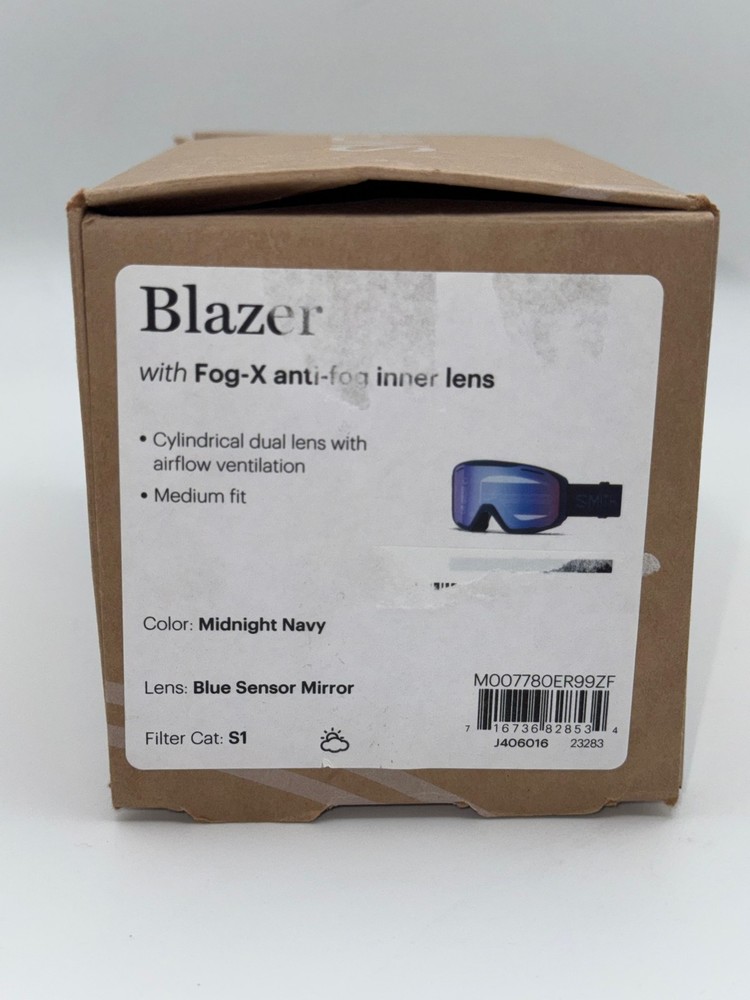 Smith Optics Blazer Midnight Navy/Blue Sensor Mirror Size M