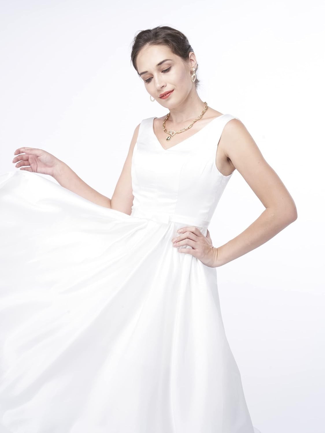 Seamless Photography Background Paper Roll, White Photo Paper Backdrop for Ph...