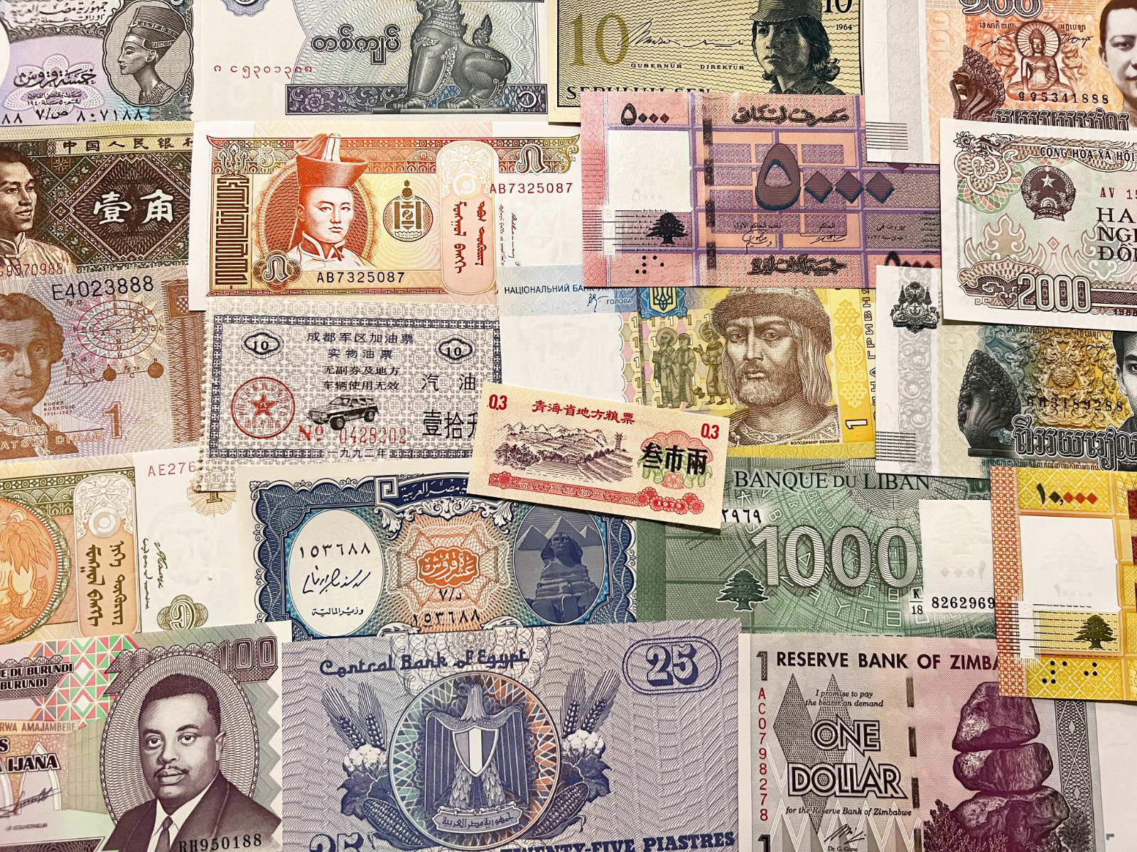 100 Banknote World Paper Money Lot Set Currency Collection Cash Variety Pack