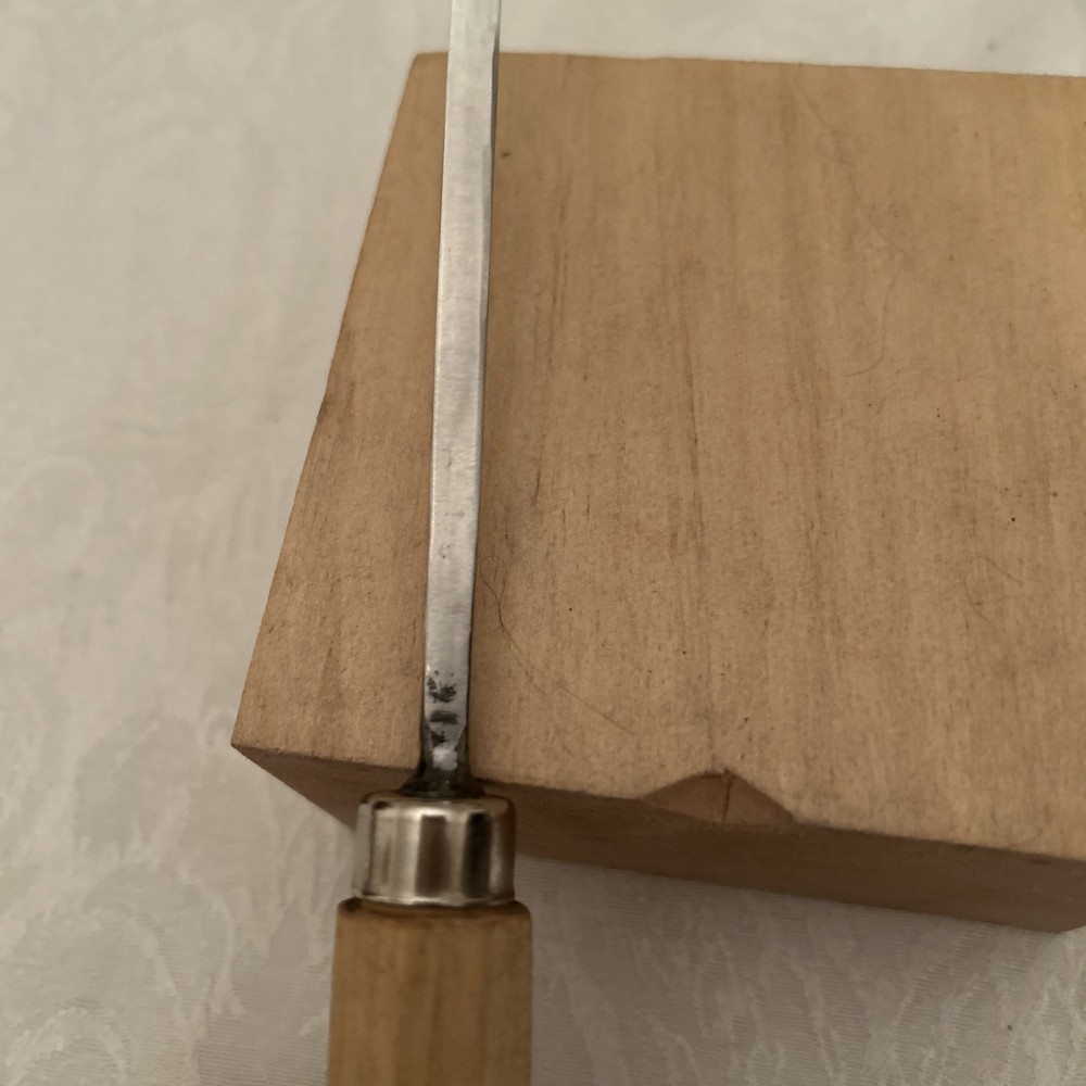Two Cherries #1s / 6mm Intermediate Carving Gouge Sharp Excellent Condition