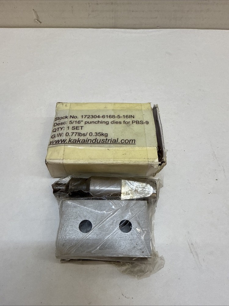 Kaka industrial 5/16” Punching dies for PBS-9