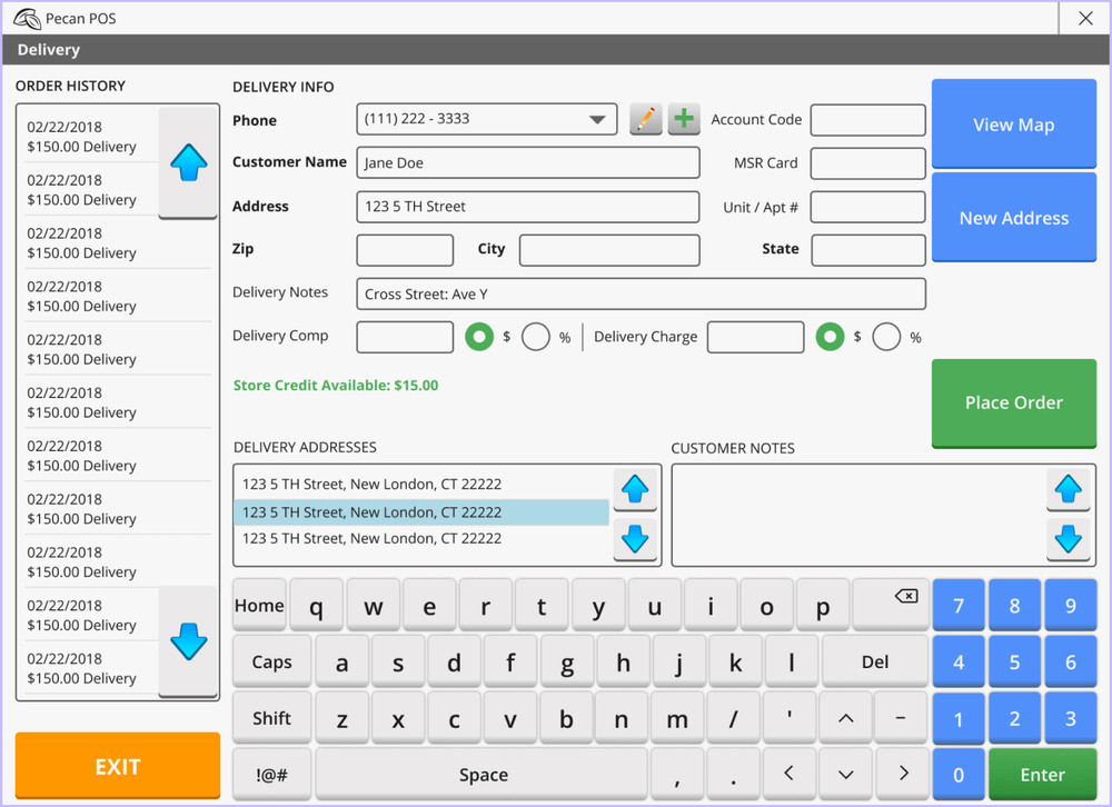 Pecan POS Complete Bundle for Restaurant Perpetual License