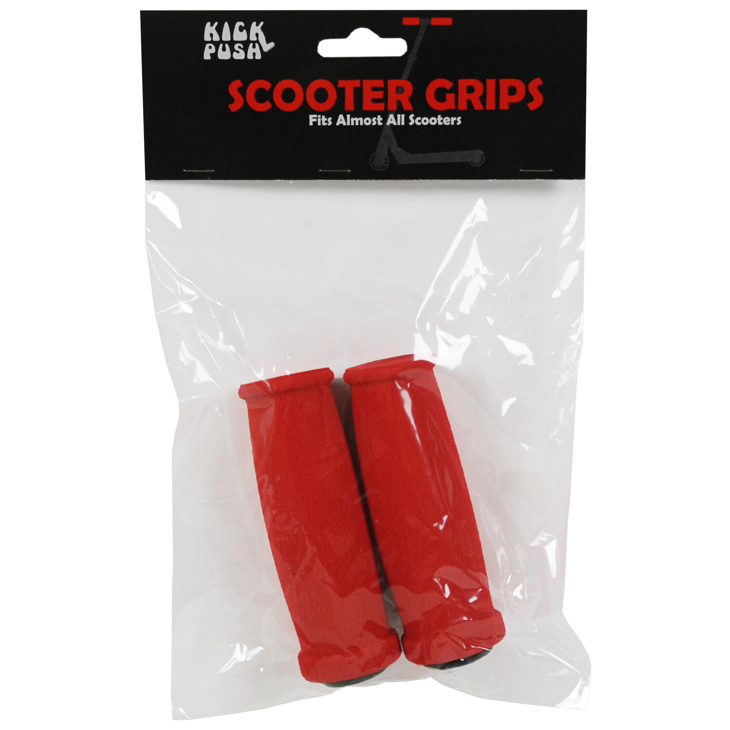 NEW REPLACEMENT Handle Grips for RAZOR SCOOTER Red FOAM