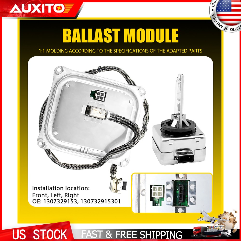 For 2006-2011 Cadillac DTS Xenon HID Headlight Ballast Module 25806714 w/ Bulb