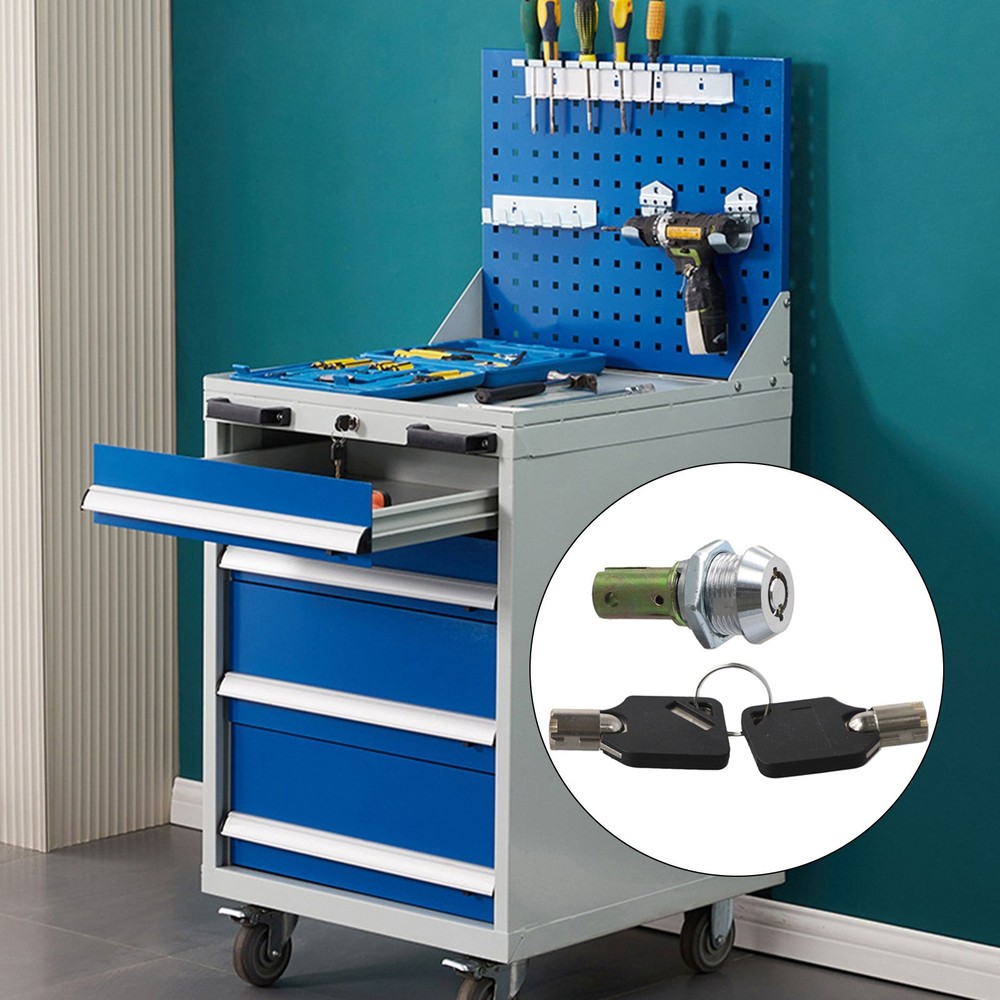 Tamper Resistant Toolbox Locks with Two Keys Enhancing Your Storage Security