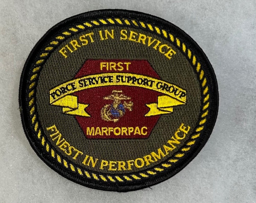 USMC Force Service Support Group Patch