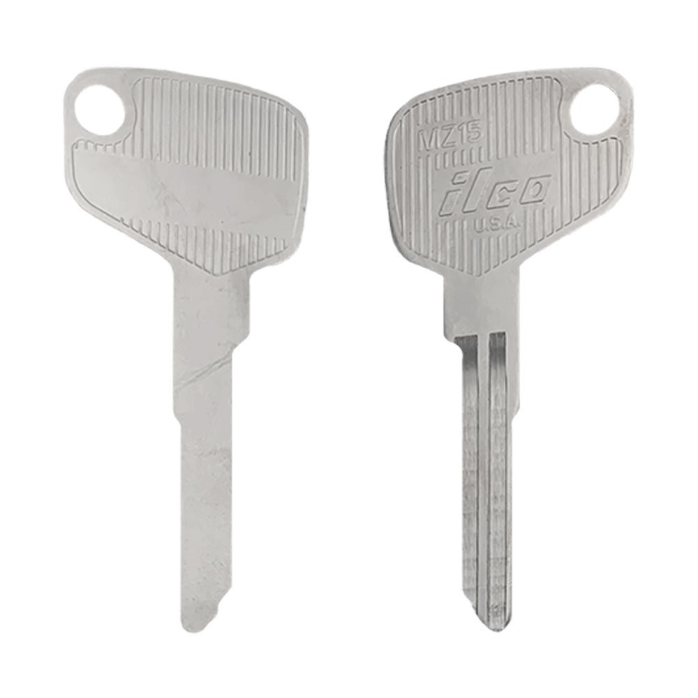MZ15 Key Blank Nickel