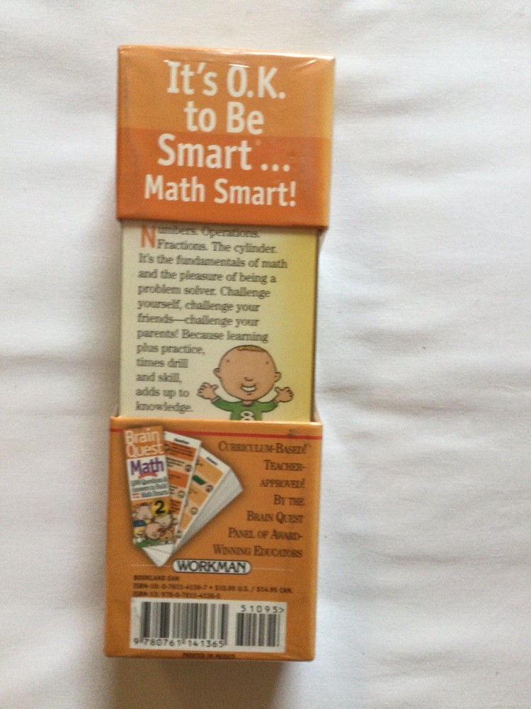 Educational MATH Games for Elementary Students Grade 2 (thru 6) Brain Quest