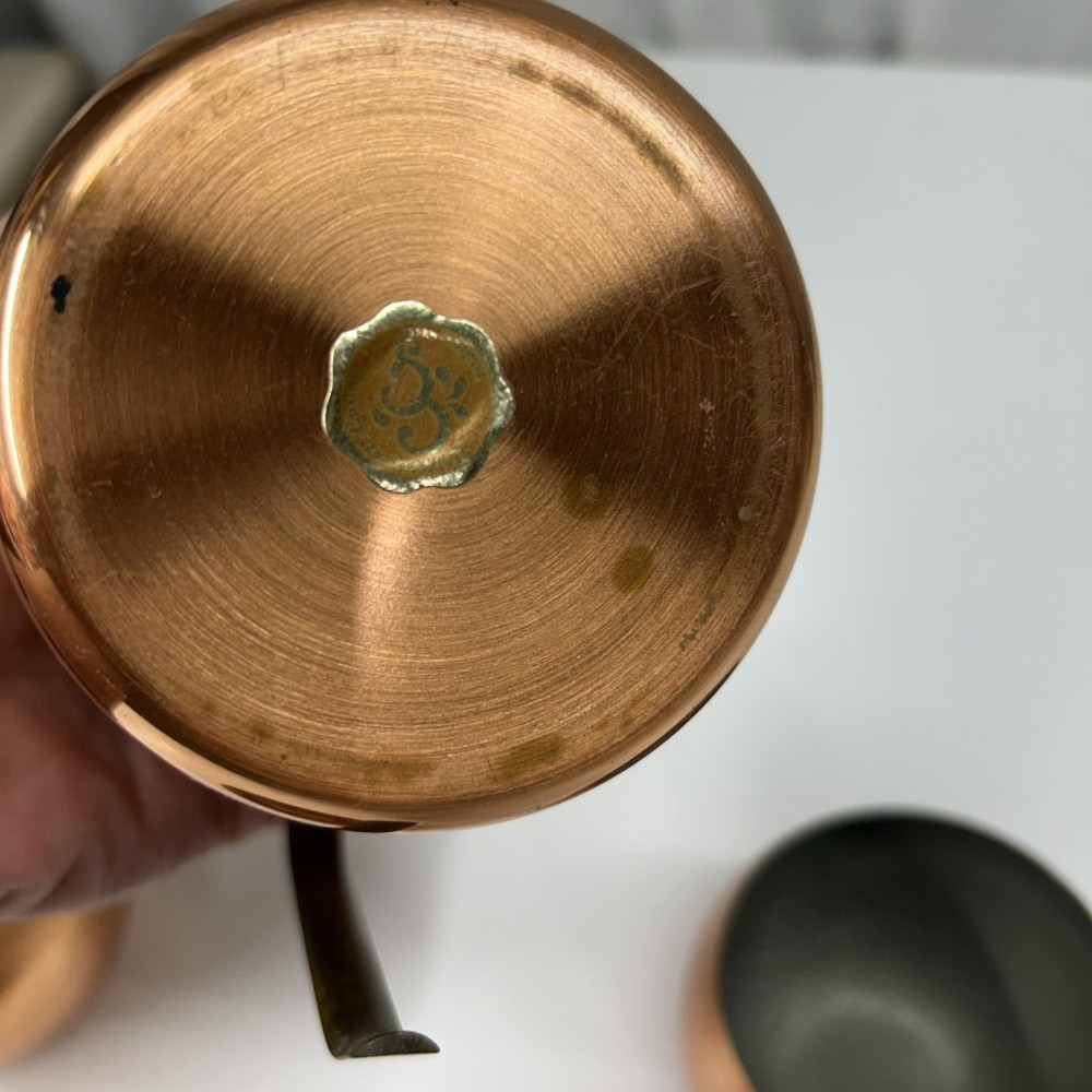 Coppercraft Guild Copper Set Cauldron Moscow Mule Cup