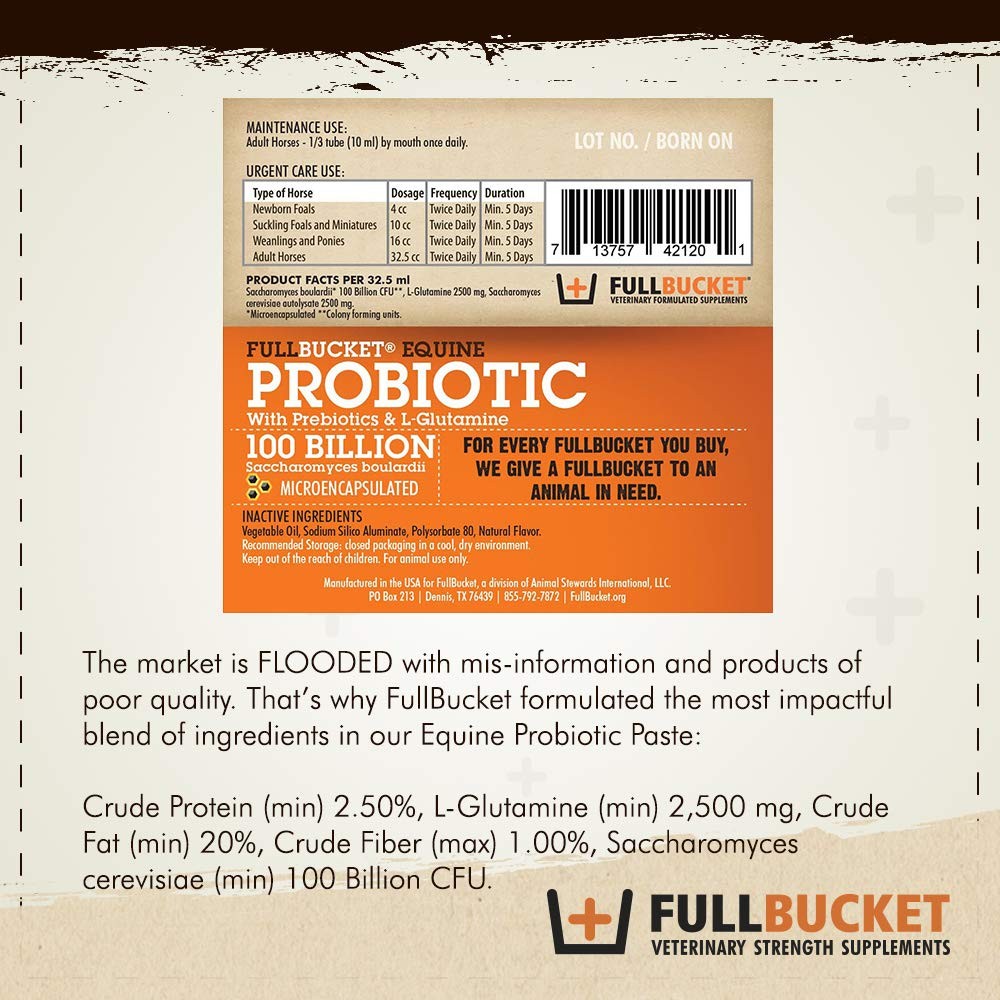 Equine Probiotic Paste 32.5CC