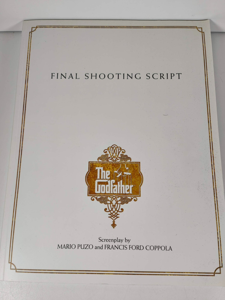 The Godfather Final Shooting Script  2012 Collector’s Edition Paramount