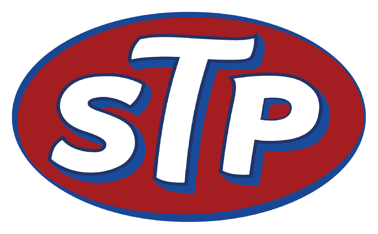 STP 2 OIL VINTAGE REPLICA 2 PK THE RACERS EDGE STICKERS DECALS MULTI SIZE