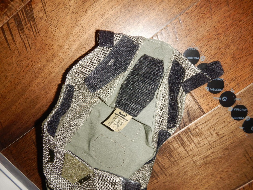 NEW * Ops-Core FAST High Cut Helmet Cover * Green * Solid Stretch LARGE