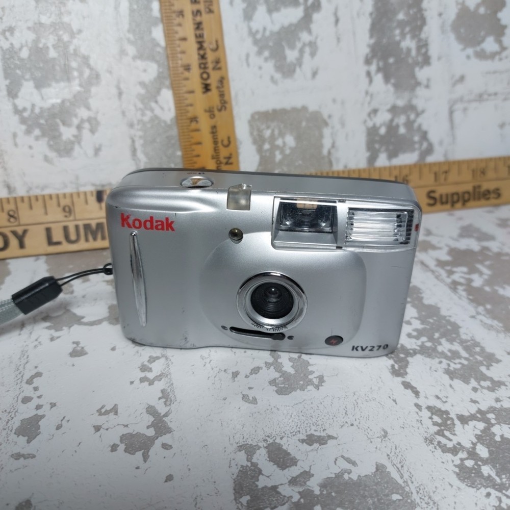 Kodak KV270 35mm Camera Silver Tested